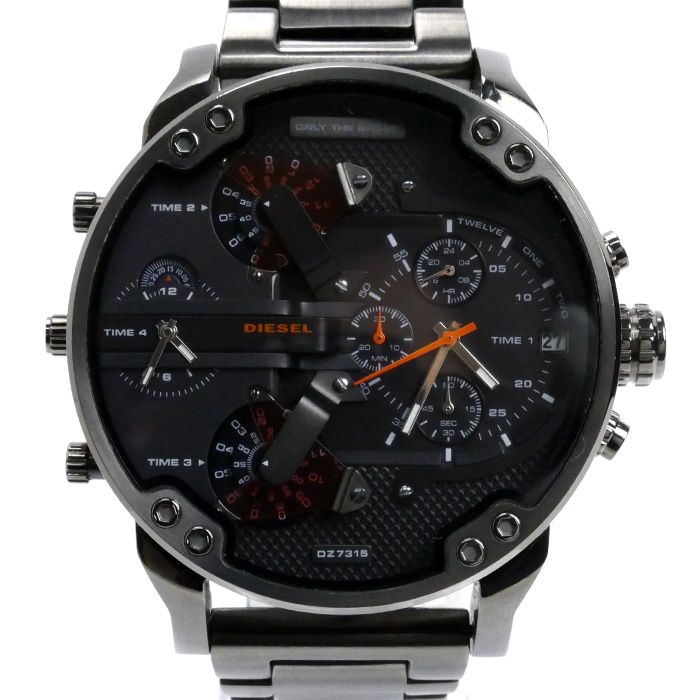 あ DIESEL ディーゼル ミスターダディ 腕時計 電池式 DZ-7315