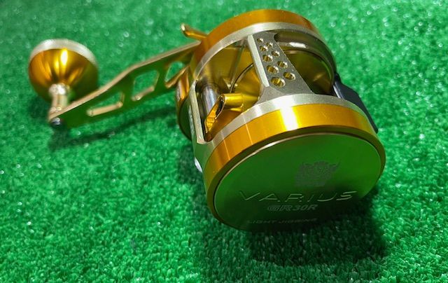 RYOBI - リョービ バリウスgr ライトジギング 右ハンドル RYOBI - リョービ バリウスgr ライトジギング 右ハンドルの通販