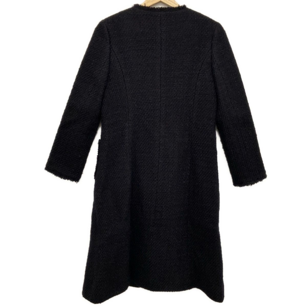 TOCCA トッカ コート サイズ0 XS レディース - 黒 長袖 ジップアップ 冬