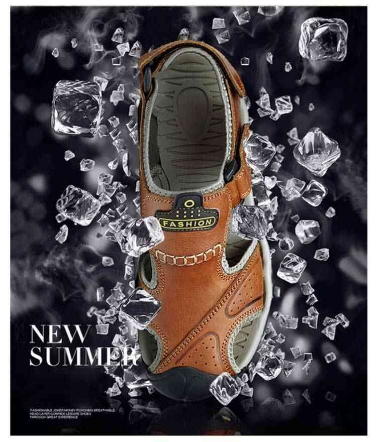  スポーツサンダル 通気性 メンズ サンダル ビーチサンダル アウトドア PUレザー 水陸両用 滑り止め ハイキング 滑らない 痛くない つま先保護 耐衝撃 カジュアルシューズ コンフ sowa 6586774 サボ クロッグサンダル サンダル