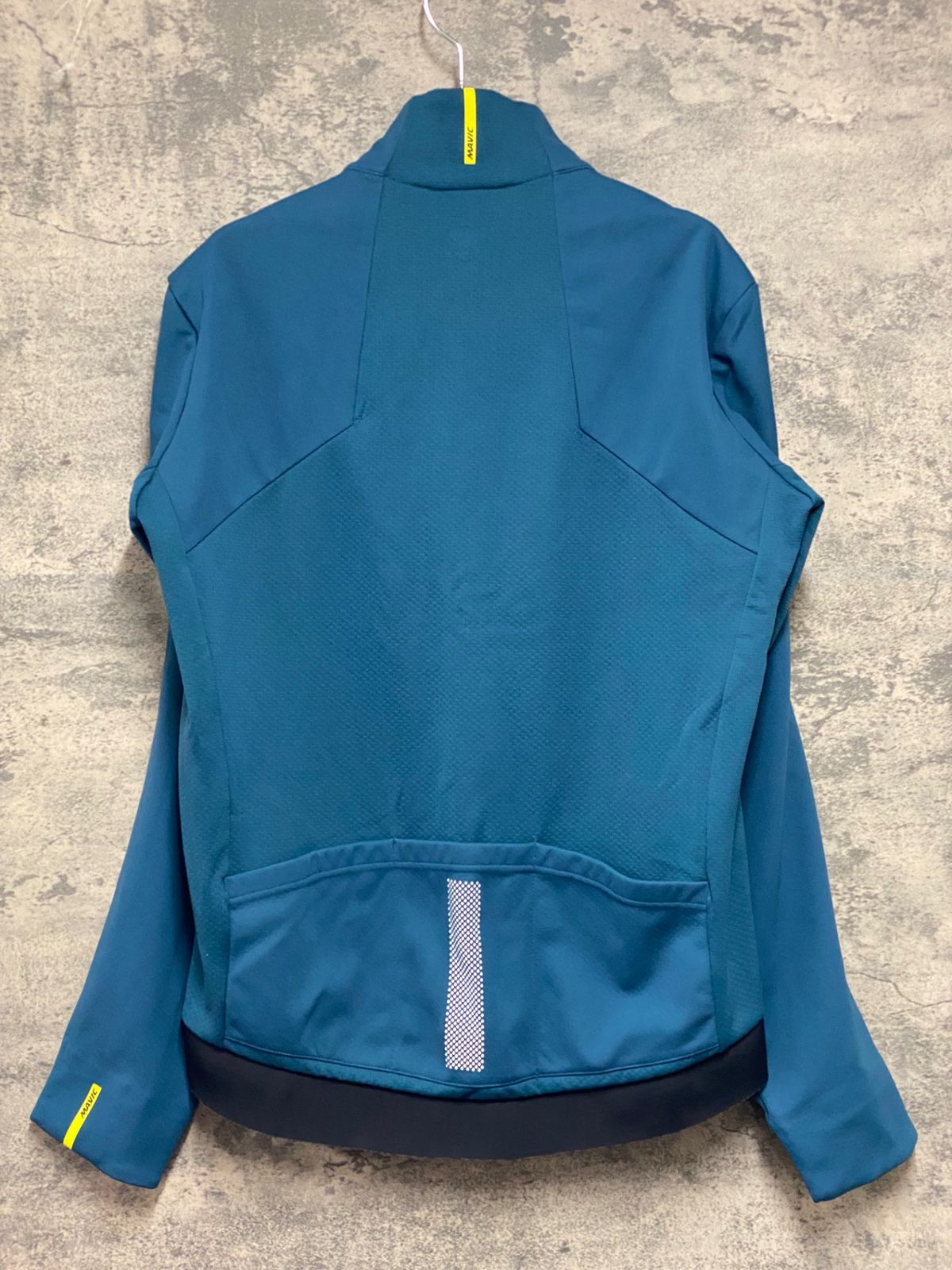 JA387 マヴィック MAVIC 長袖 サイクルジャケット ターコイズ L 裏起毛