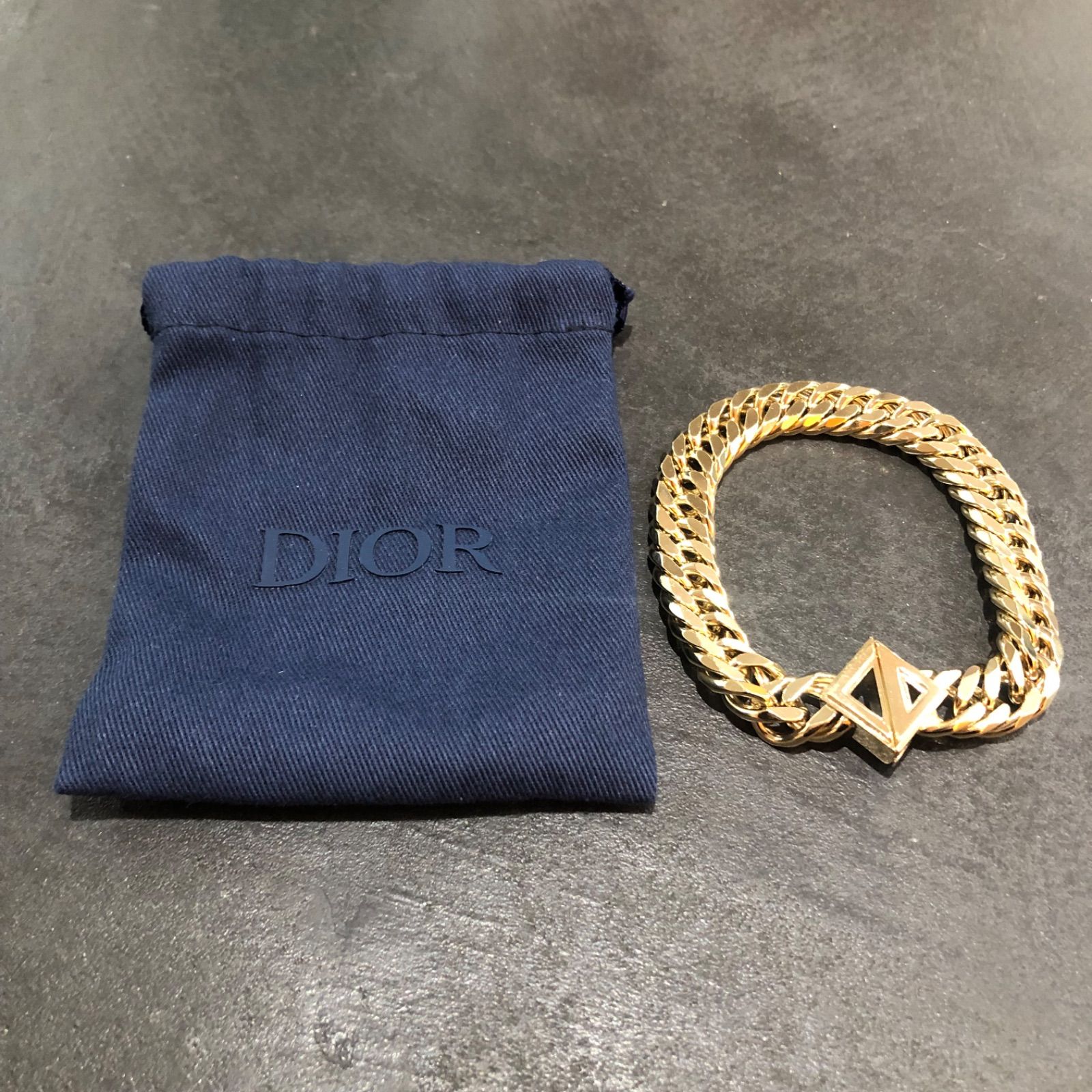 ディオール ブレスレット DIOR CDダイヤモンド ブレスレット ゴールド GP ディオール