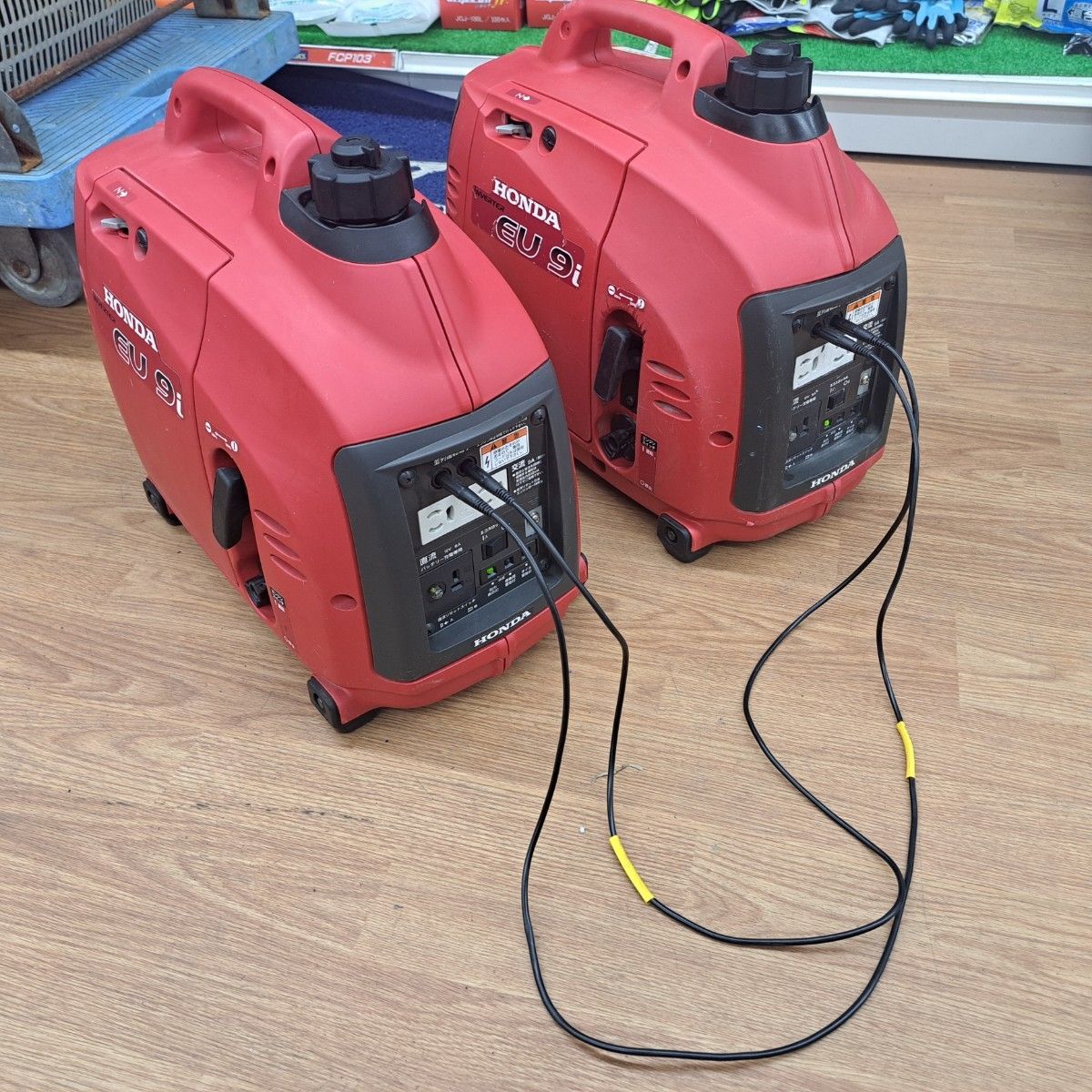 中古美品 HONDA ポータブル発電機 EU9i 正弦波インバータ発電機 ホンダ 