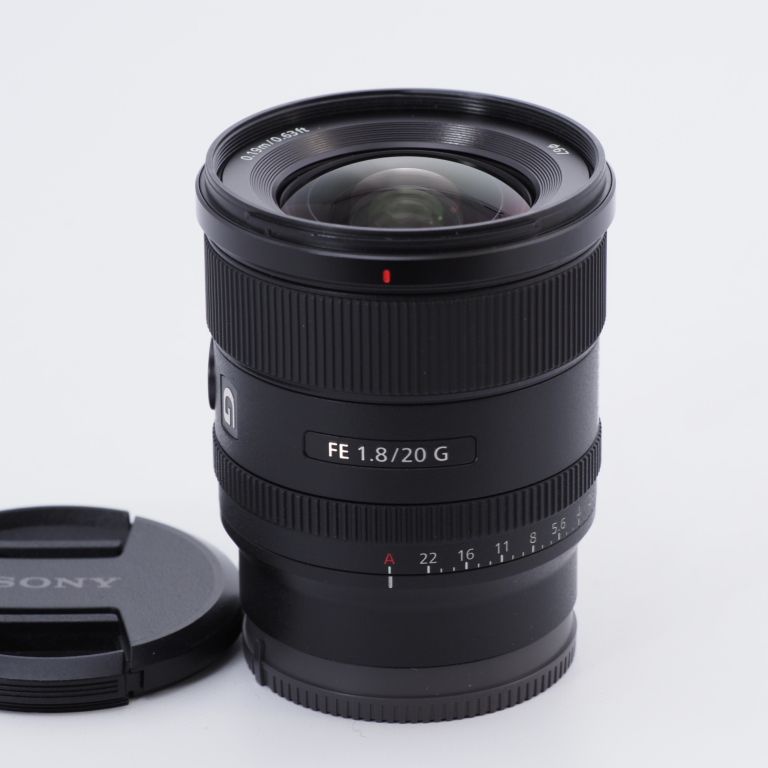 SONY ソニー 単焦点レンズ FE 20mm F1.8 G Eマウント35mmフルサイズ ...