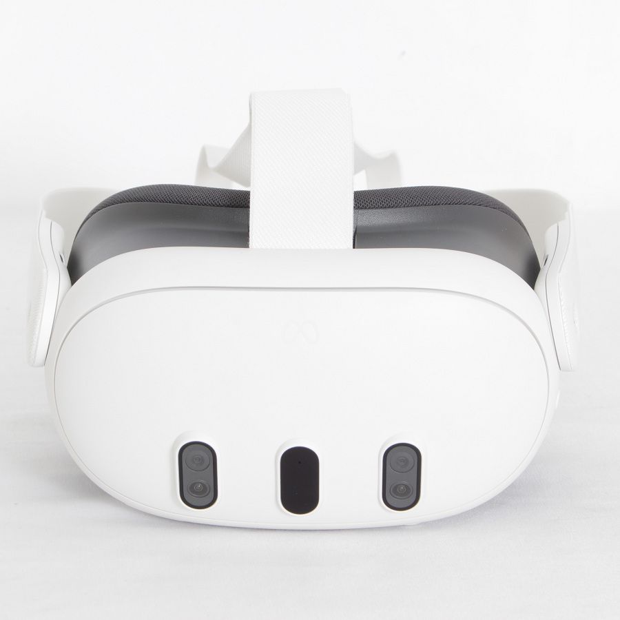 【美品】Meta Quest3 128GB VR ヘッドマウントディスプレイ ヘッドセット メタクエスト3 899-00591-01 Oculus  オキュラス 本体