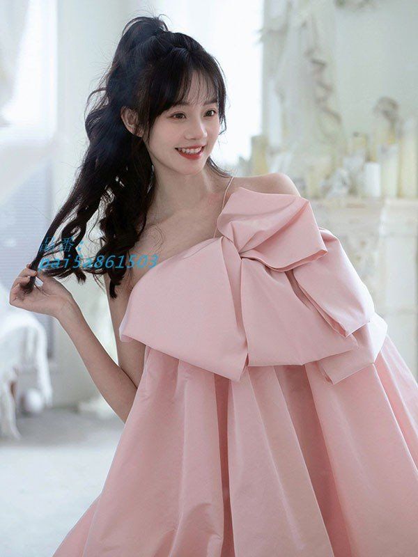 ドレス 大人 ピアノ 発表会 ロングドレス 小さいサイズ ベアショルダー 演奏会 演奏会用ドレス レディース ロング黒 母親 披露宴 結婚式 pai5a861503