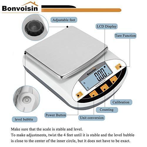 Bonvoisin デジタルはかり 5000gx0.01g 精密電子はかり 71B9Xqpc+ZL._UF350,350_QL80_.jpg