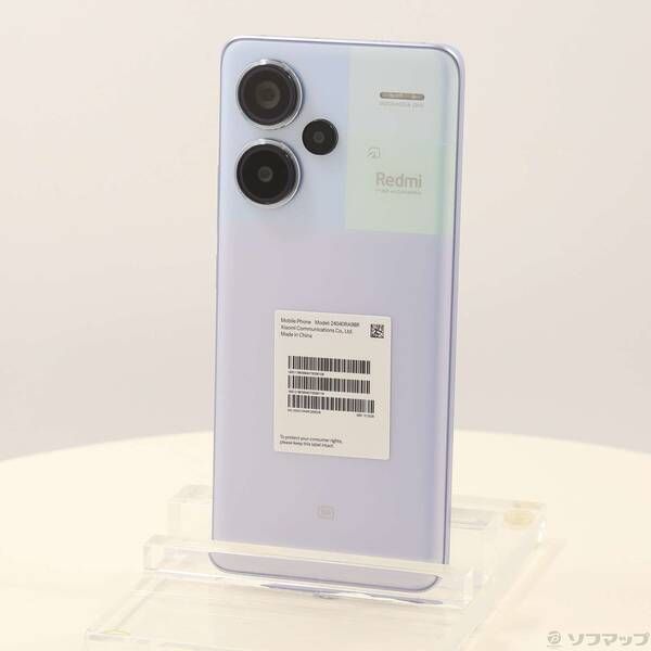 中古品〕 Redmi Note 13 Pro+ 5G 512GB オーロラパープル MZB0GX8JP