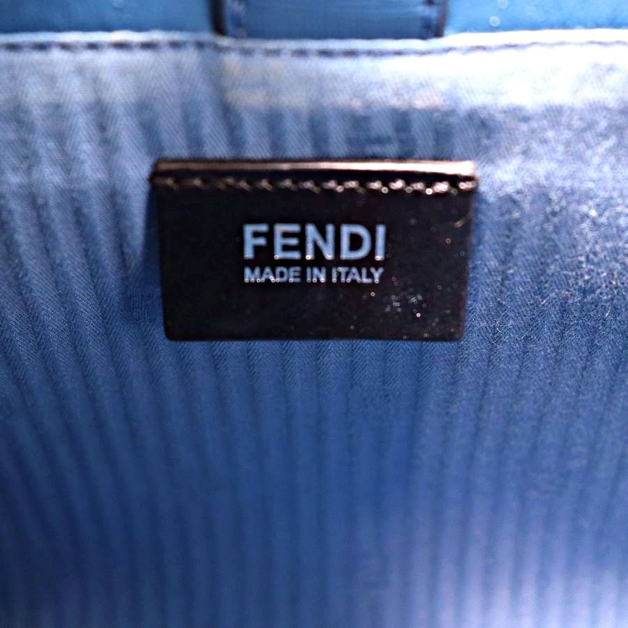 FENDI ハンドバッグ プチトゥージュール ブルー 2Wayバッグ 人気モデル