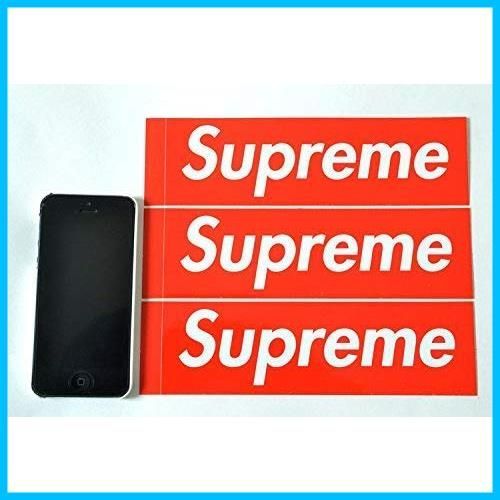 3枚セット 定番 SUPREME(シュプリーム) ステッカー ボックスロゴ