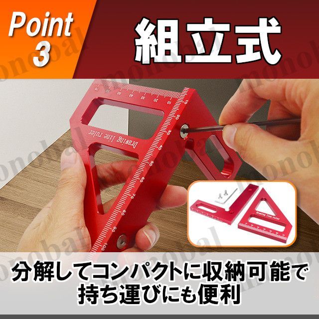 大工道具　スコヤ　古道具 楽天市場】自由スコヤ 15cm目盛なし 62588 ステン ステンレス