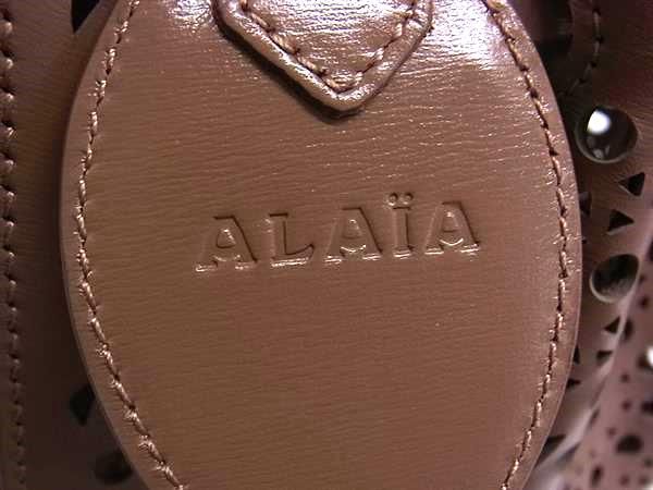 □新品同様□ ALAIA アライア ローズマリー レザー ワンハンドル  