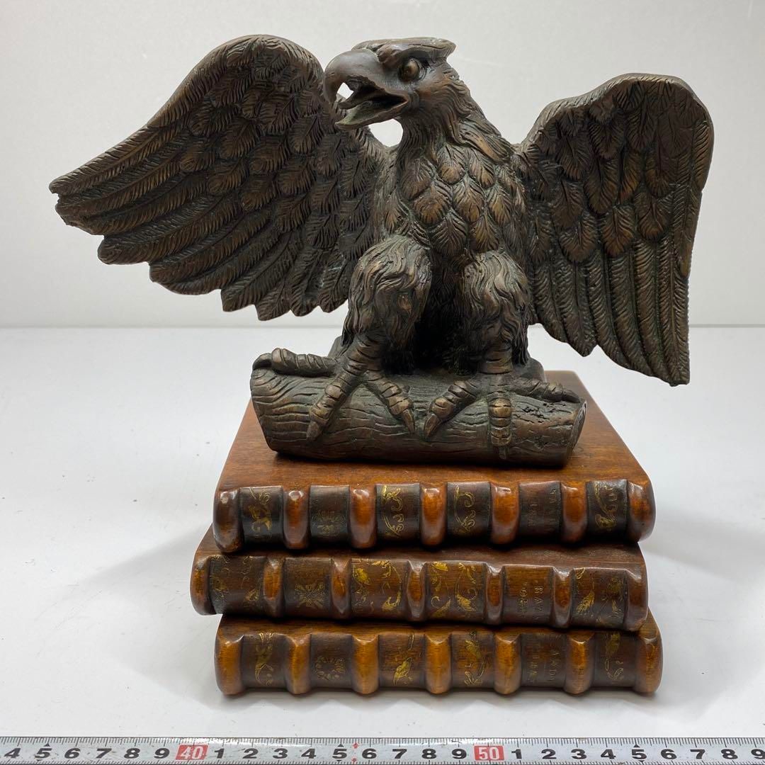 ブロンズ イーグル置物 3133g 東ま5-1024