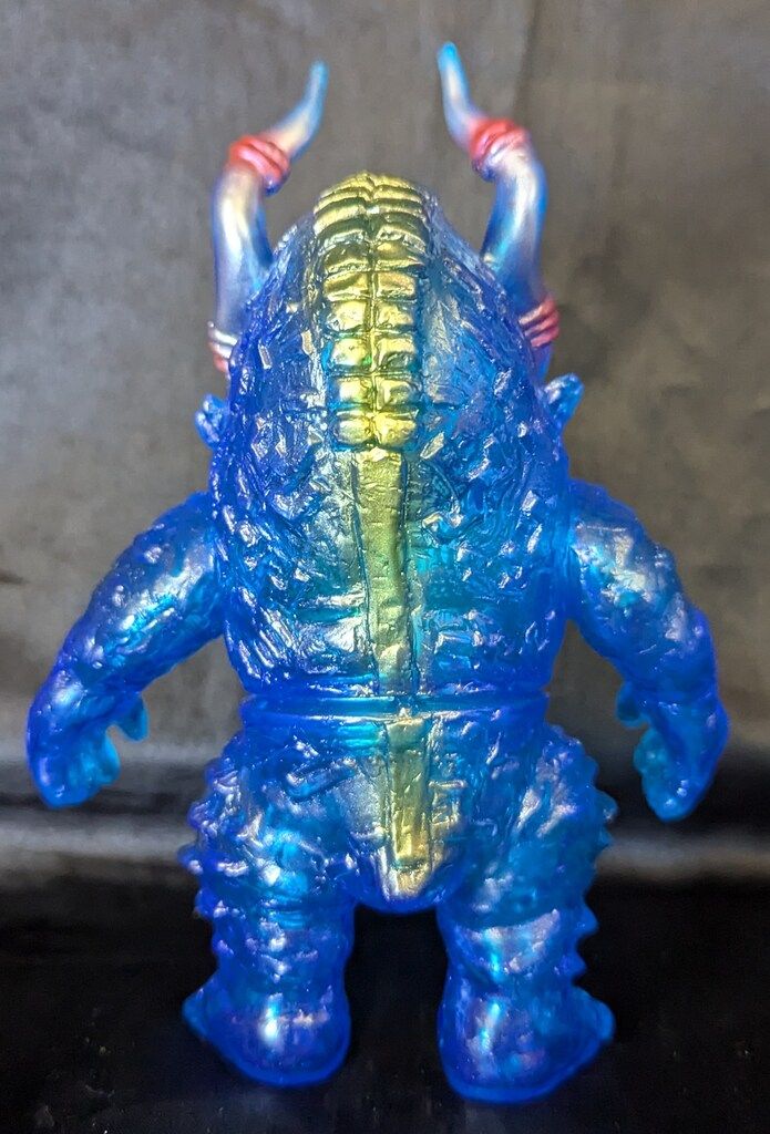 ソフビフィギュア ヤモマークの大怪獣シリーズ ミクラス クリアブルー ヤモマーク ヤモマークの大怪獣シリーズ ミクラス クリアブルー