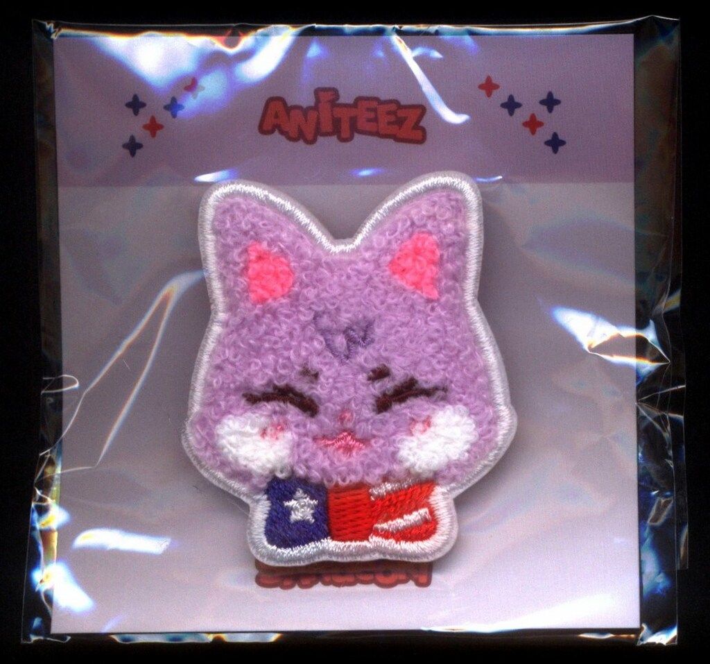 ATEEZ USA POPUP SAN ワッペンバッジ - メルカリ