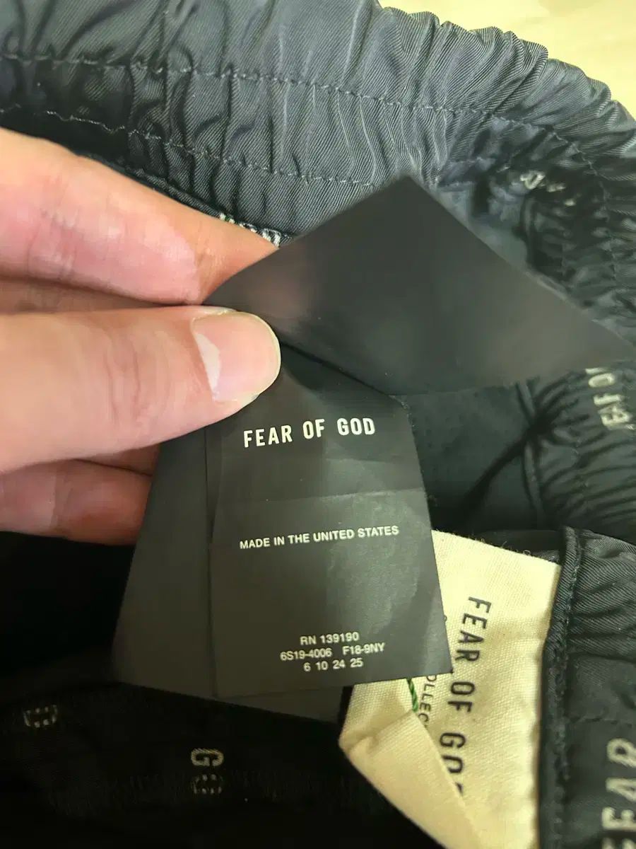FEAR OF
