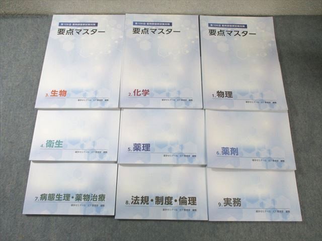 XK12-043 薬学ゼミナール 第109回 薬剤師国家試験対策 要点