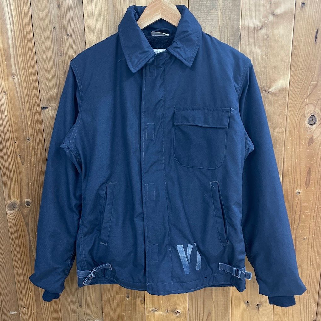 90s US NAVY ARAMID JACKET アラミド デッキジャケット-