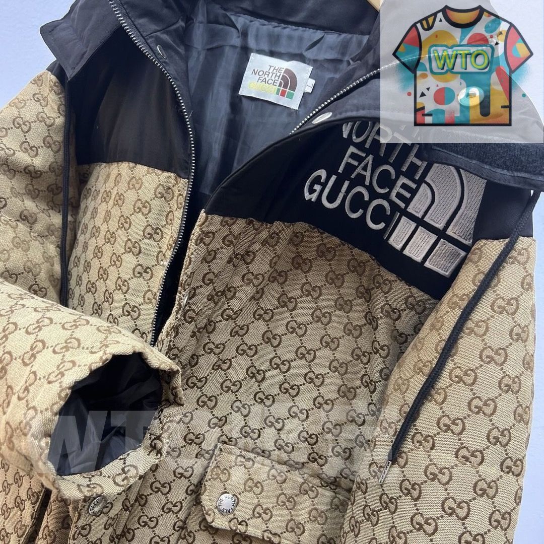 早い者勝ち‼️ GUCCI × NORTH FACEダウンジャケット ☆GUCCI × NORTH FACE☆ドリームコラボ☆世界が欲しがる一着