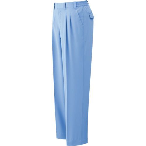 ミドリ安全 静電気帯電防止作業服 男子スラックス ブルー サイズ３Ｌ