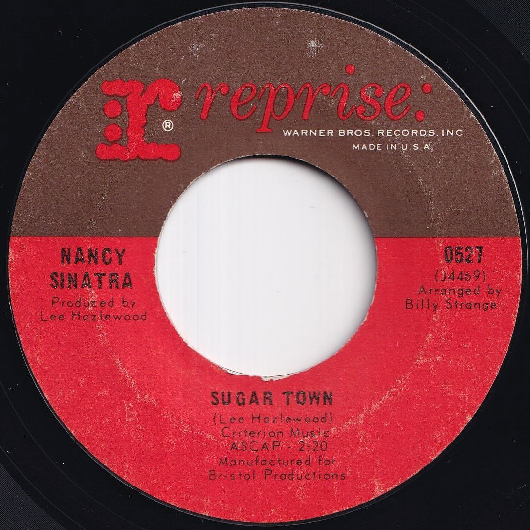 Nancy Sinatra Sugar Town / Summer Wine Reprise US 527 212152