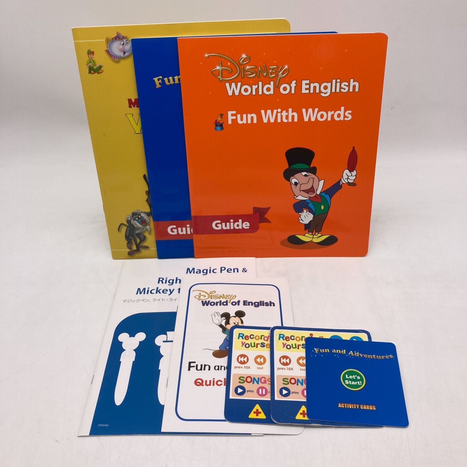 ミッキーマジックペンセット＆アドベンチャー　ディスニー英語システム　206823 ミッキーマジックペンセット＆アドベンチャーディスニー英語システム206823