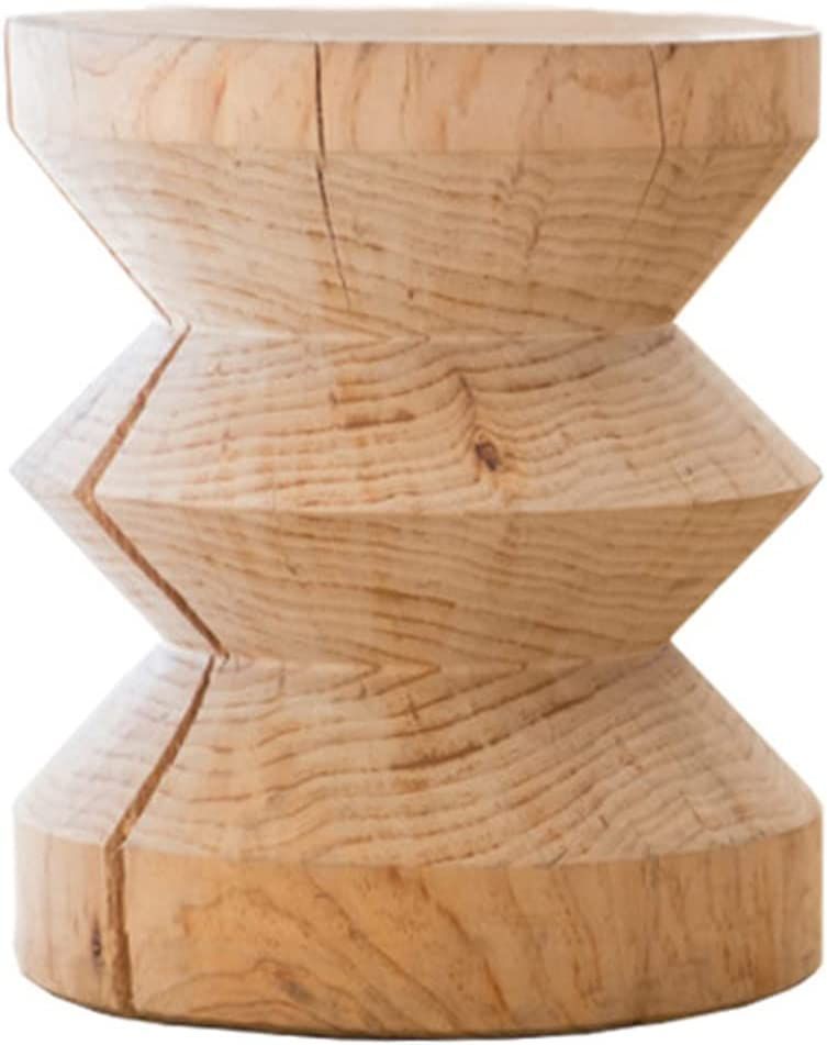 スツールリビングルーム家庭用無垢材スツール家庭用サイドいくつかの丸いスツール低スツール丸太の桟橋ワビB＆Bクリエイティブツリー切り株