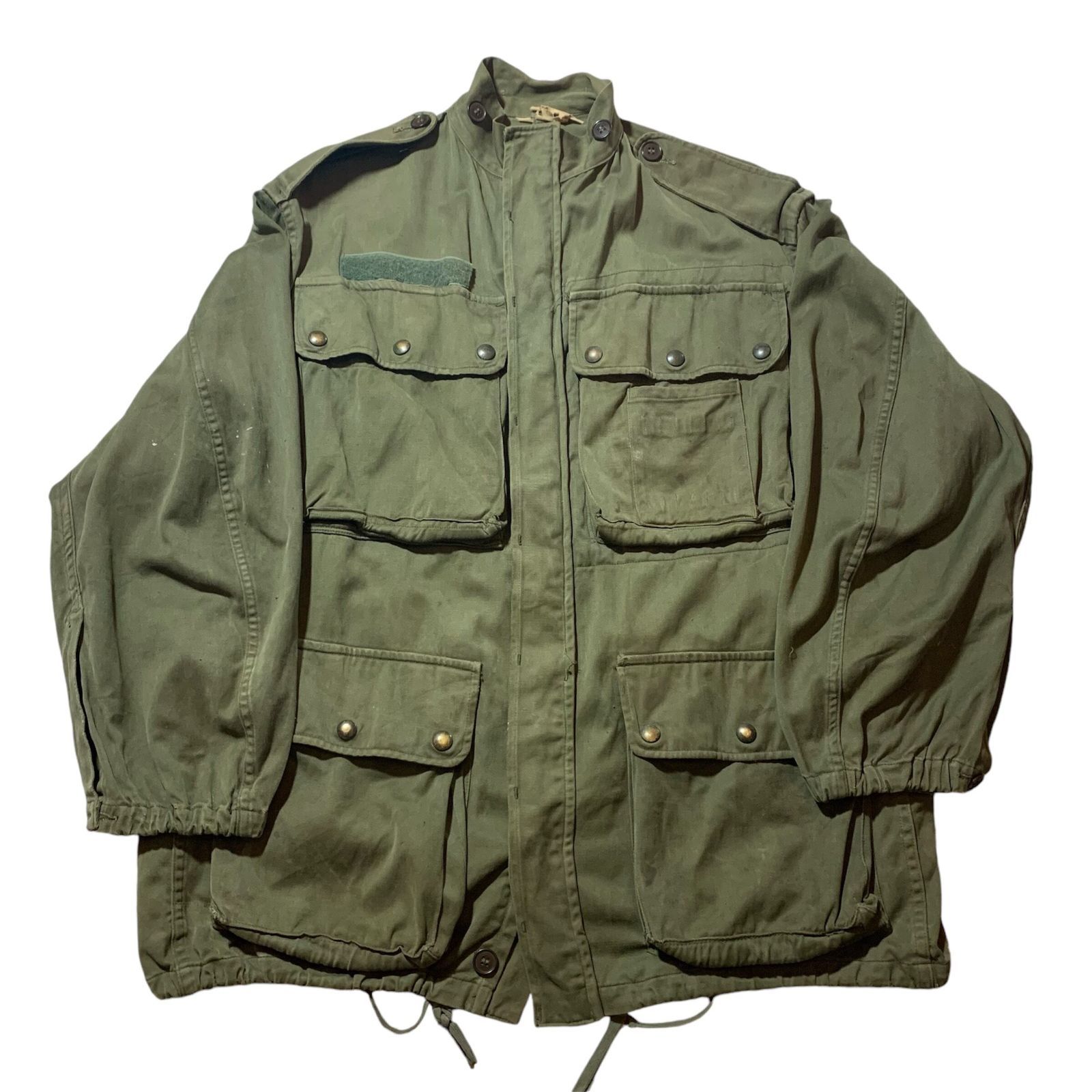 B108】60s French Army TAP47/56 Paratrooper Jacket Olive/1960