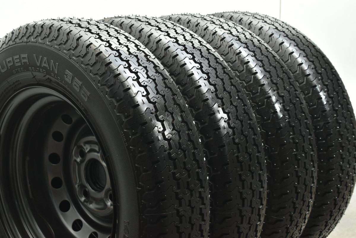 新車外し スズキ キャリイ純正 タイヤホイール 12インチ 2024年製 新車外し品】スズキ キャリィ 12in 3.50B +40 PCD100