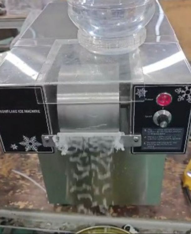 山下専門店 電動 氷のいらないかき氷ピンス機 糸ピンス かき氷機 120kg