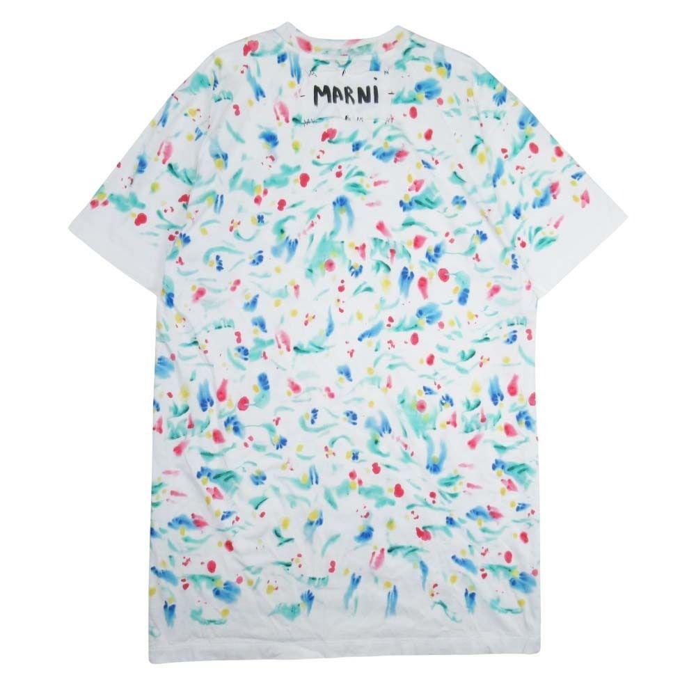 新品同様 24ss マルニ MARNI 花柄 プリント Tシャツワンピース