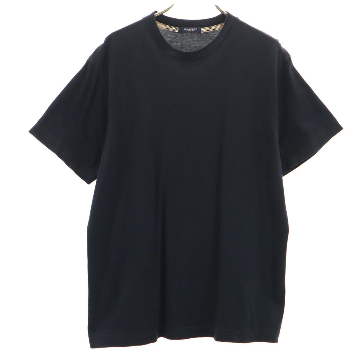 バーバリー ロンドン 半袖Tシャツ 現行モデル ブラック M BURBERRY LONDON バーバリーロンドン 日本製 半袖 Tシャツ L