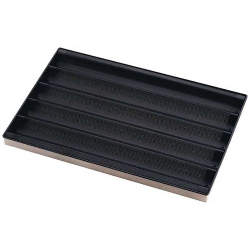 送料無料 ♥ 未開梱 三能ジャパン食品器具 アルミ フランスパン天板 ＳＮ１５９４ ４連 WTVB001