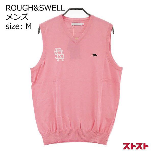 ROUGH&SWELL ラフアンドスウェル Vネックニットベスト M  