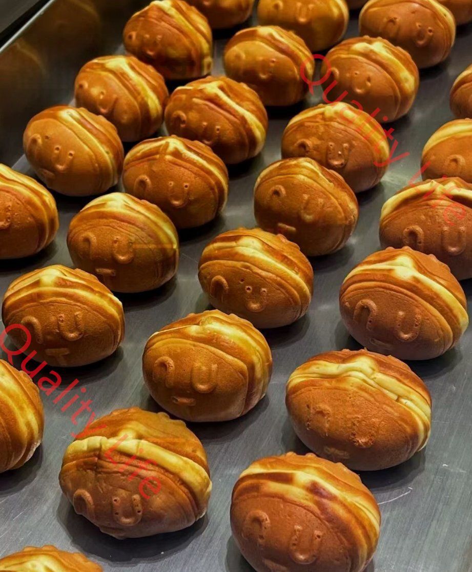 栗の形のベビーカステラ機 栗の形焼き機