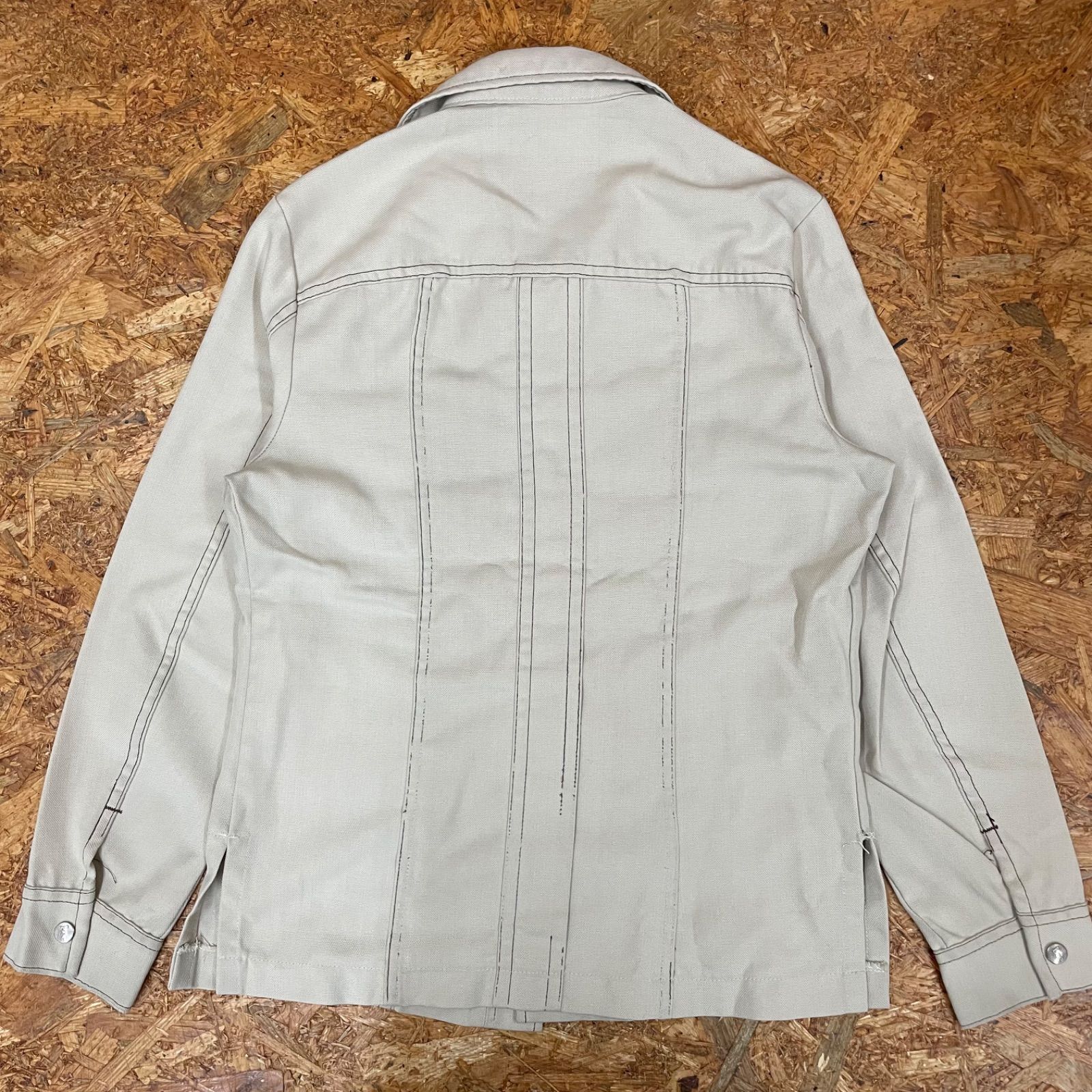 70s USA製 Lee ウエスタンシャツ シャツジャケット L 70年代 リー 長袖 