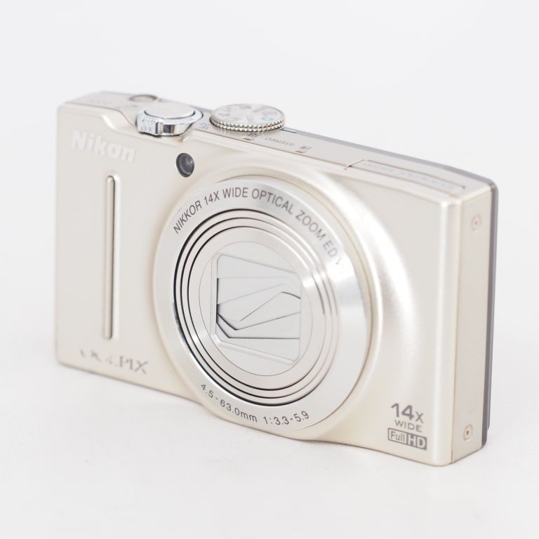 Nikon ニコン コンパクトデジタルカメラ COOLPIX S8200 プラチナ