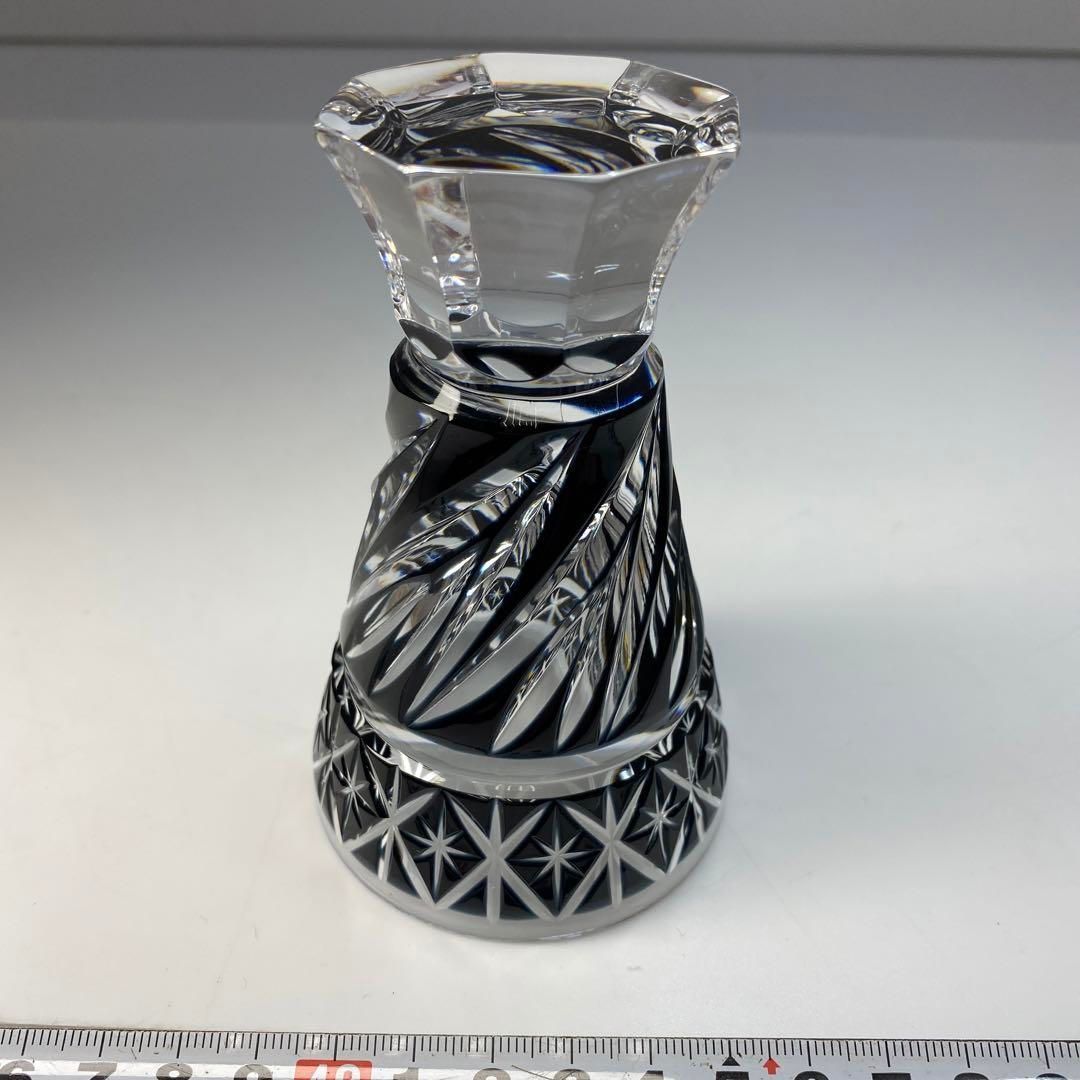 薩摩びーどろ工芸 切子 凛禅 共箱A 高さ10.5㎝ 東Y6-0603 1F WWW_IBETON_RU