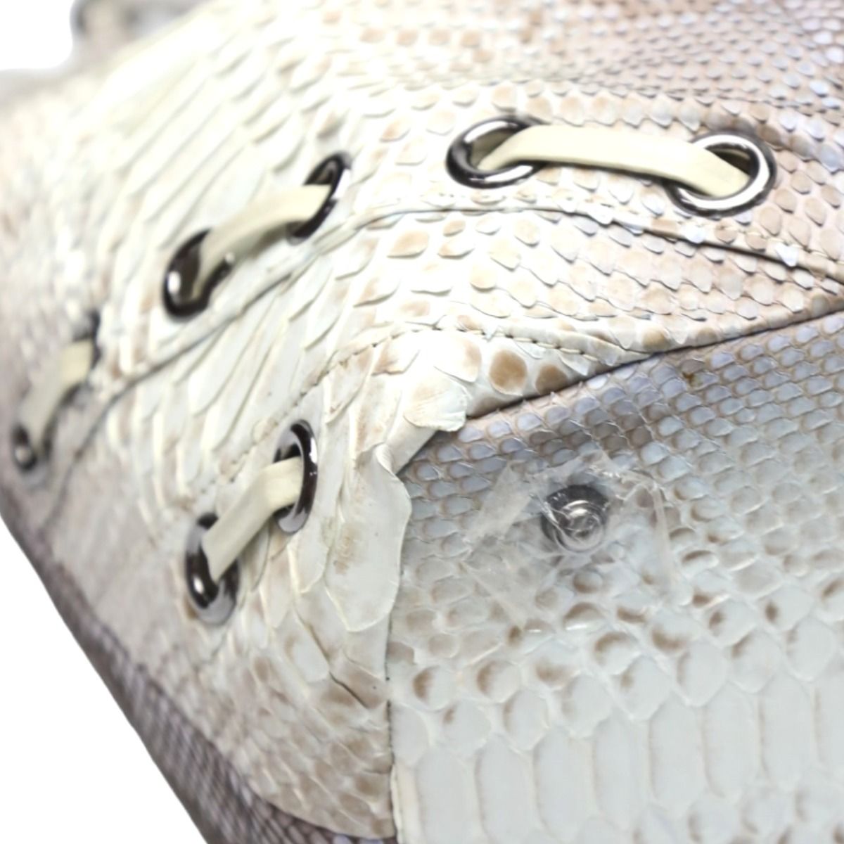 パイソン LB2029 ハンドバッグ グラデーションパープル Python 高級本