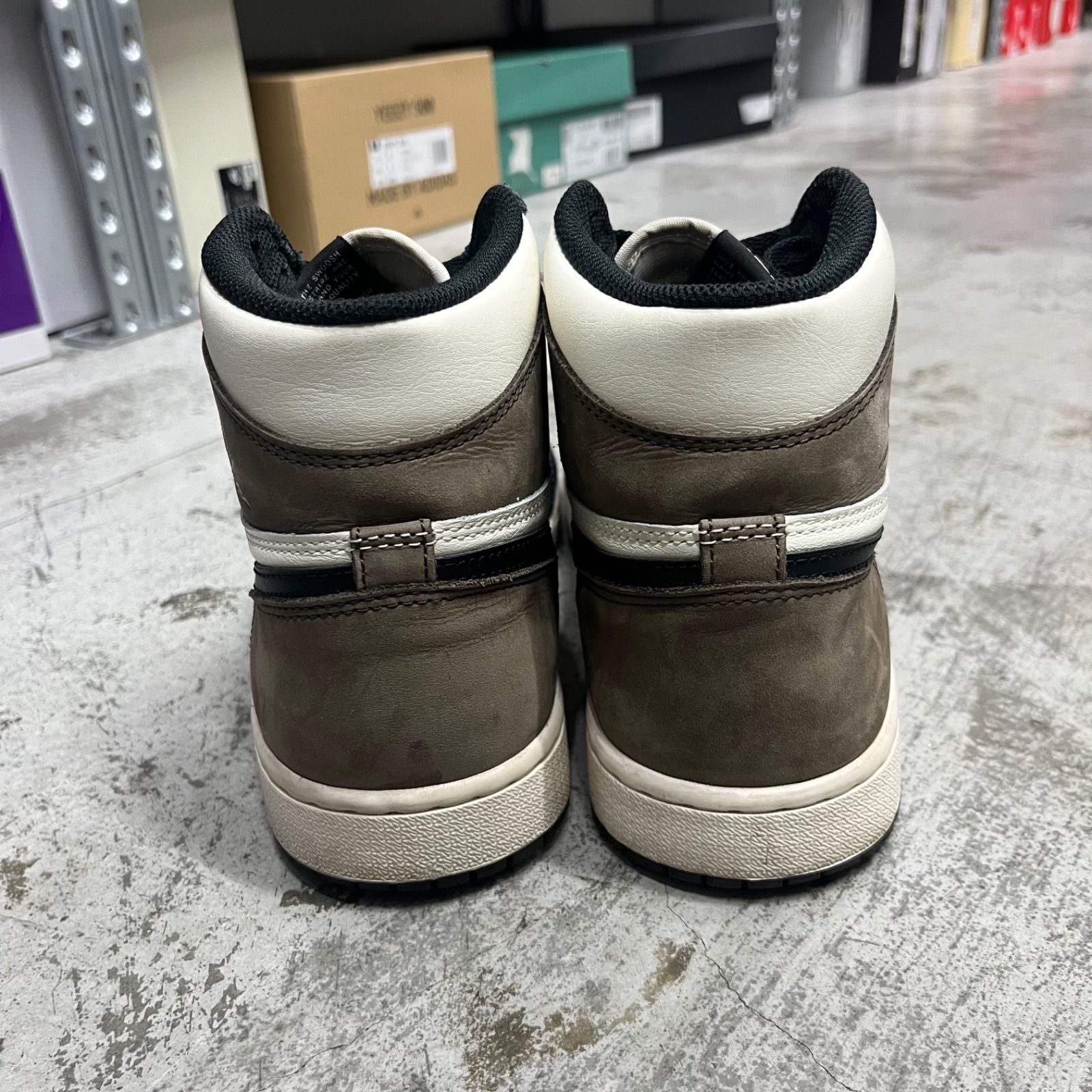 国内正規 NIKE Air Jordan 1 High OG Sail Dark Mocha Black 