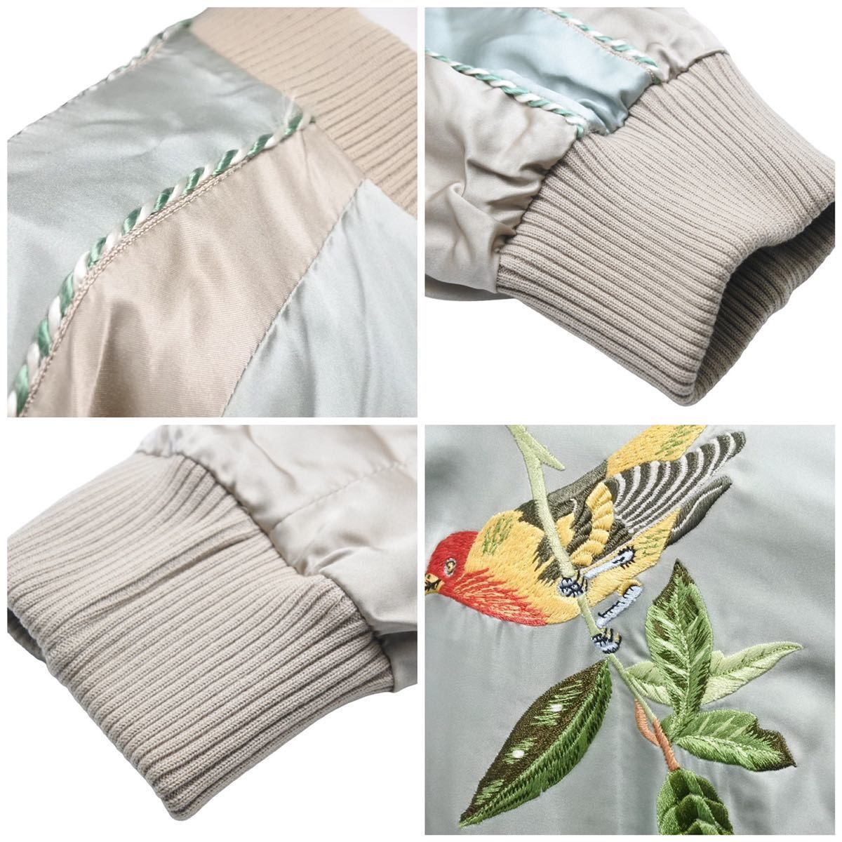GUCCI (グッチ) 03SS トムフォード期 花鳥風月 春画 スカジャン グッチ GUCCI 2003SS トムフォード期 サイズ:52 花鳥風月 春画
