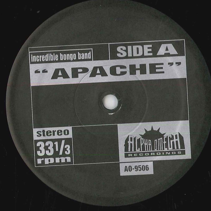 12” Incredible Bongo Band, Whole Darn Family Apache AO9506