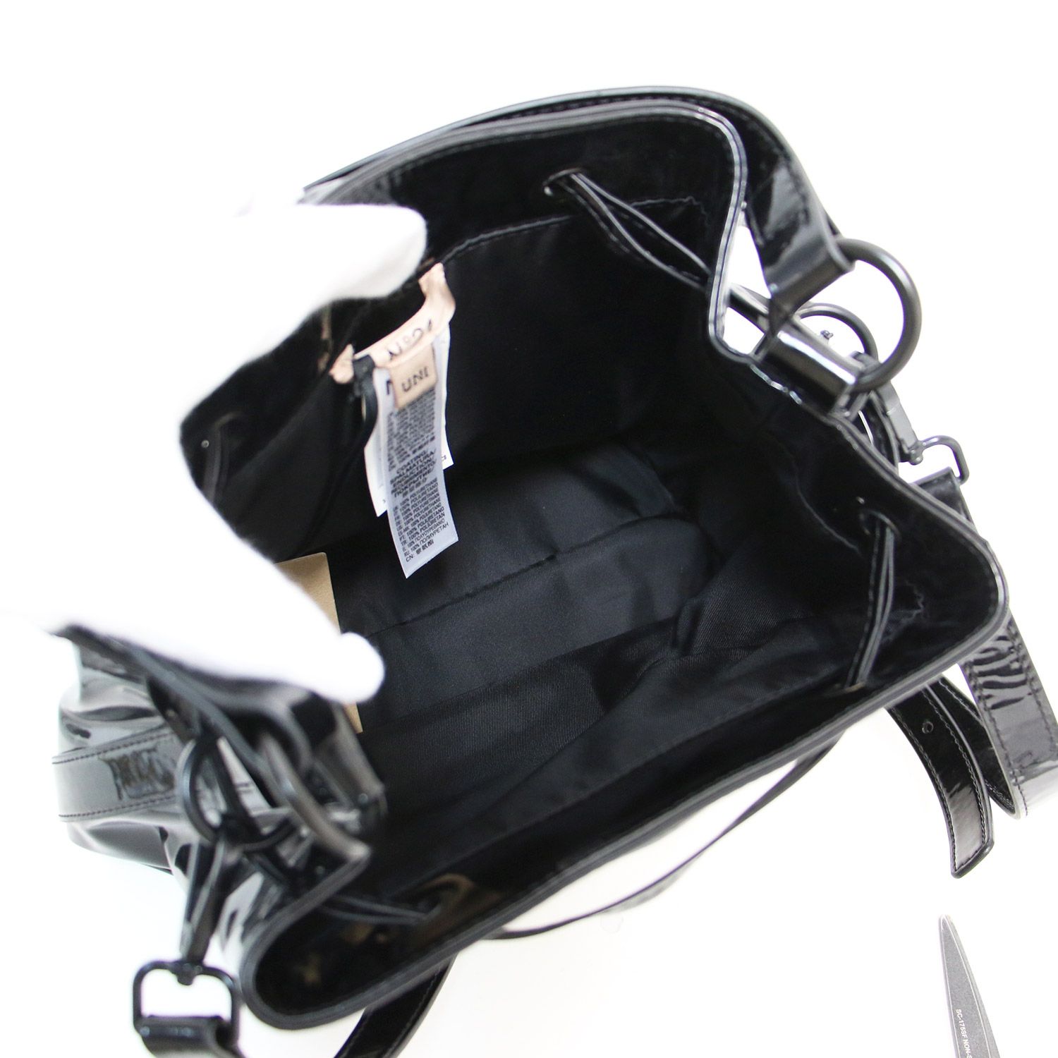 新品】N°21 ヌメロヴェントゥーノ バッグ ブラック 黒 サイズ:FREE