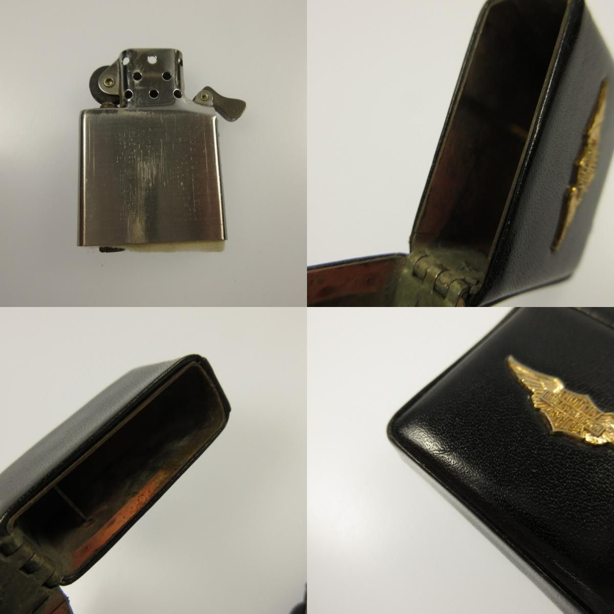 姫路東店】 中古 ZIPPO | ジッポ ライター HARLEY DAVIDSON 革巻き