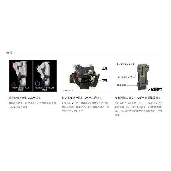 SFCRX800 セフSEG胴当てベルト