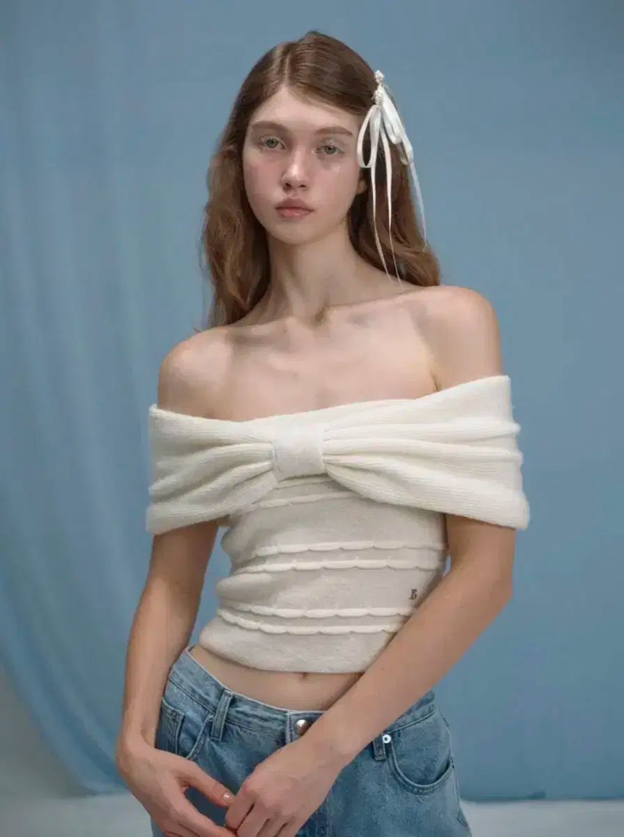 The Barnnet ザ バーネット リボン オフショルダー WWW_NOITHATQUANGTHANH_NET