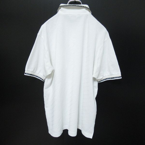 ブラック&ホワイト Black&White ロゴ ポロシャツ カットソー