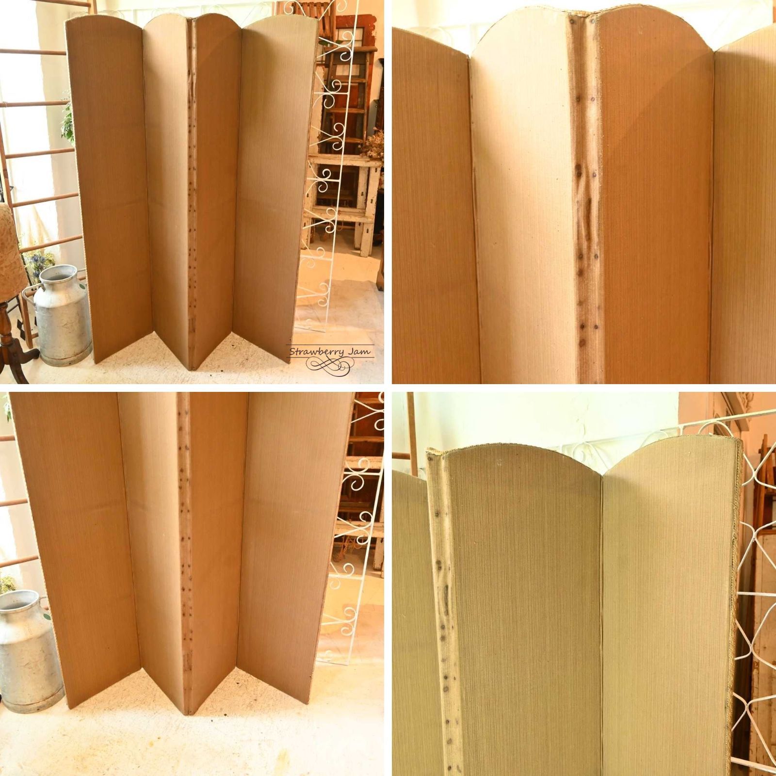 k*u様 L3705-216 フランスアンティーク サロン パーテーション ファ