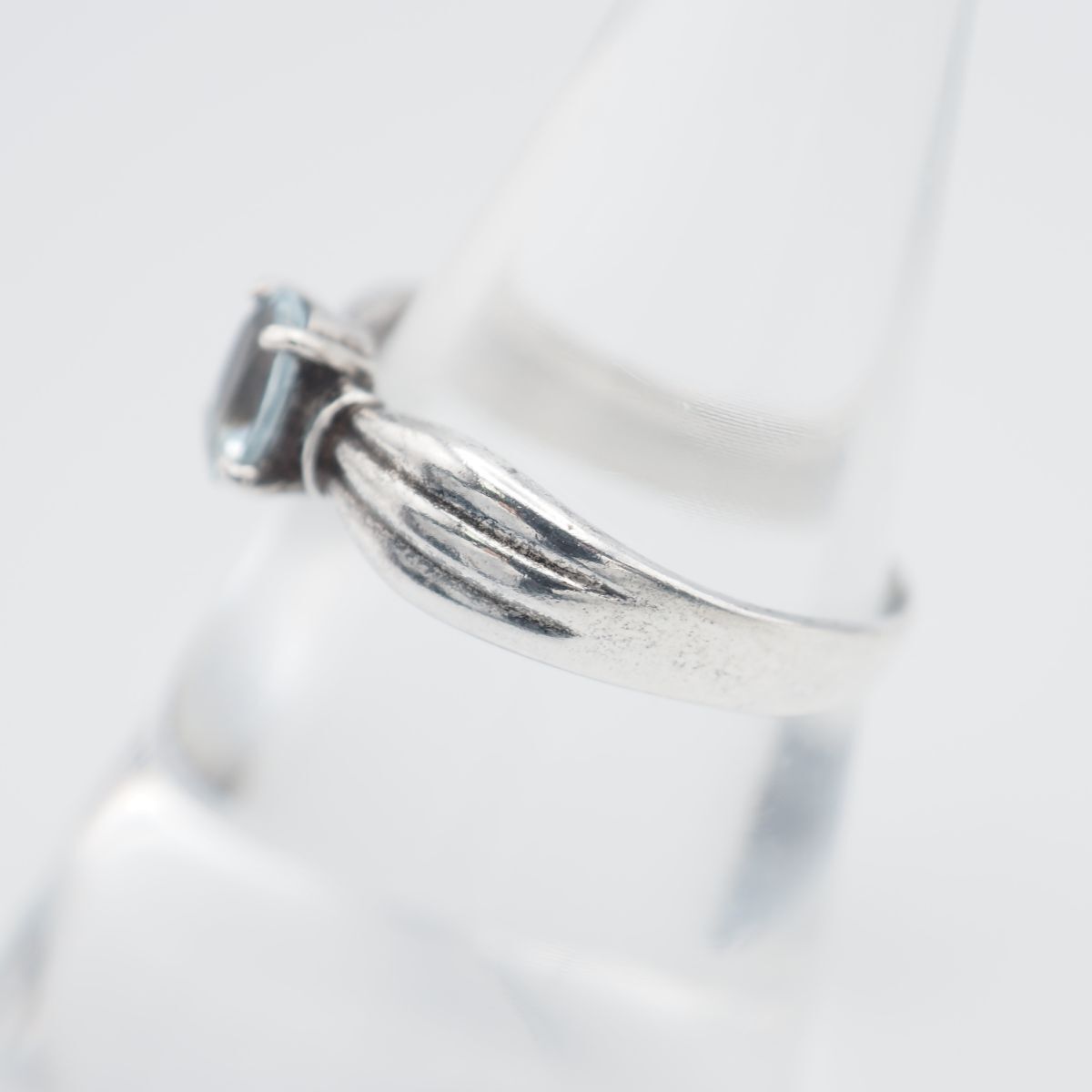 A187 ブルートパーズ SILVER925刻印 リング デザイン シルバー