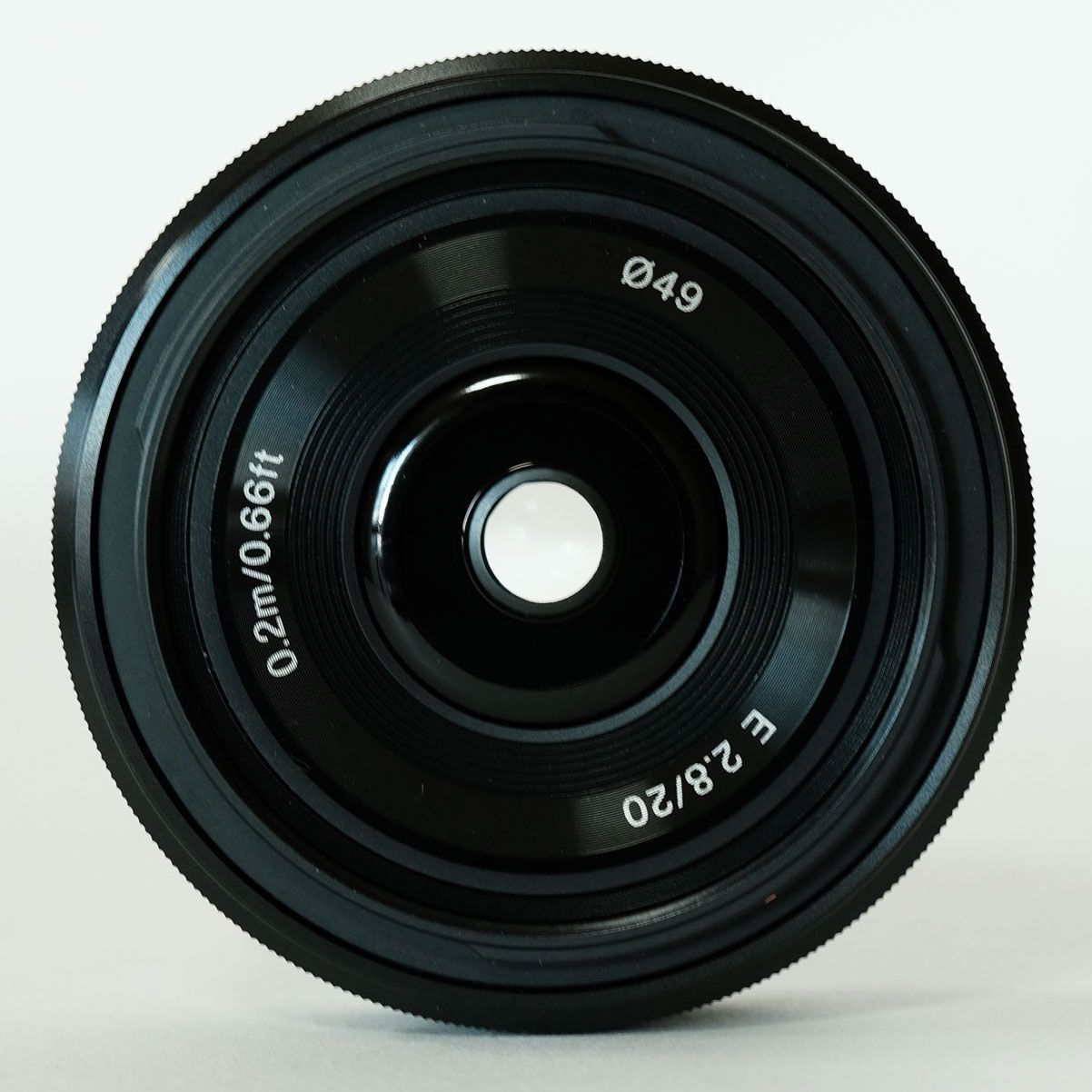 【極美品】SONY Eマウント 20mm f2.8 aps-c用 カメラレンズ E 20mm F2.8【ソニーEマウント（APS-C用）】 SONY